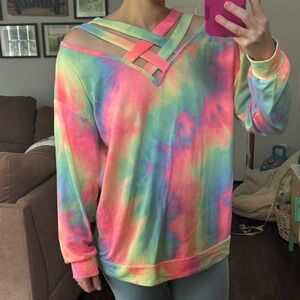 Boutique Tie-Dye Sweatshirt
